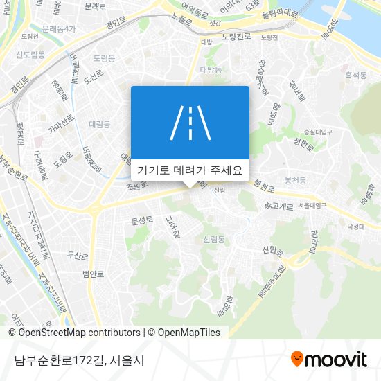 남부순환로172길 지도