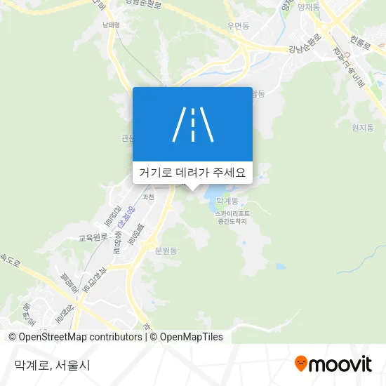 막계로 지도
