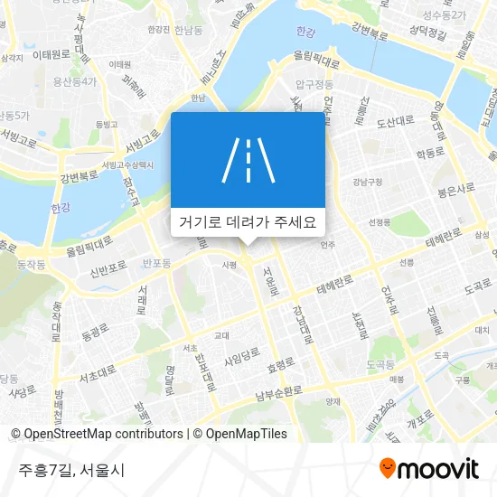 주흥7길 지도