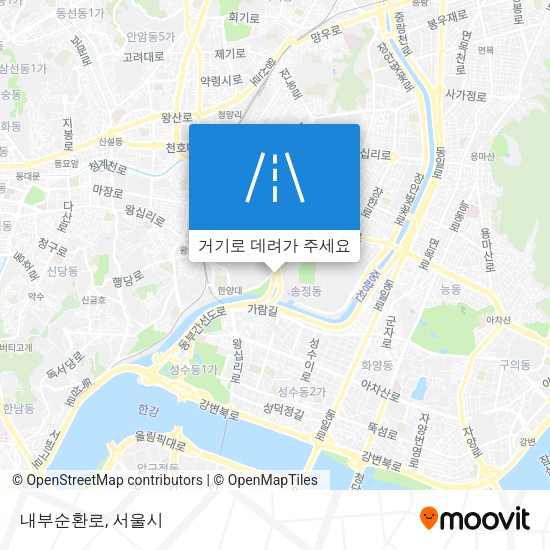 내부순환로 지도