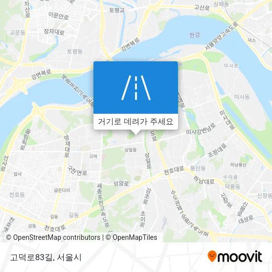 고덕로83길 지도