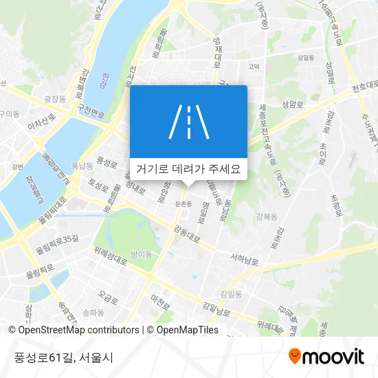 풍성로61길 지도