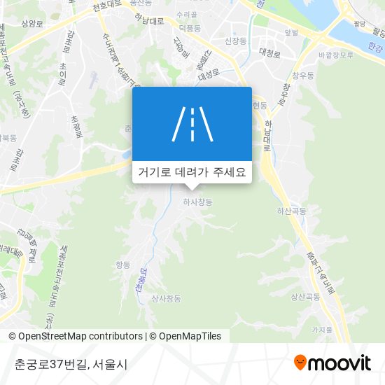 춘궁로37번길 지도