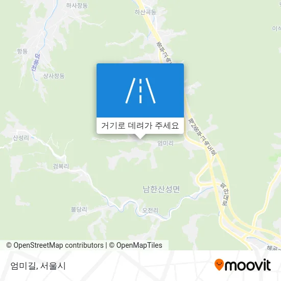 엄미길 지도