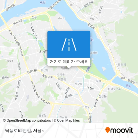 덕풍로65번길 지도