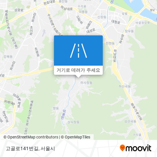 고골로141번길 지도