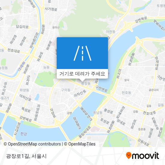 광장로1길 지도