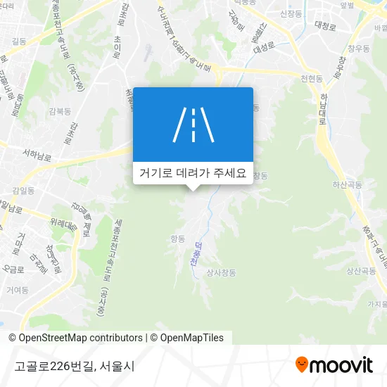 고골로226번길 지도