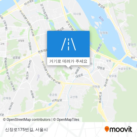 신장로175번길 지도