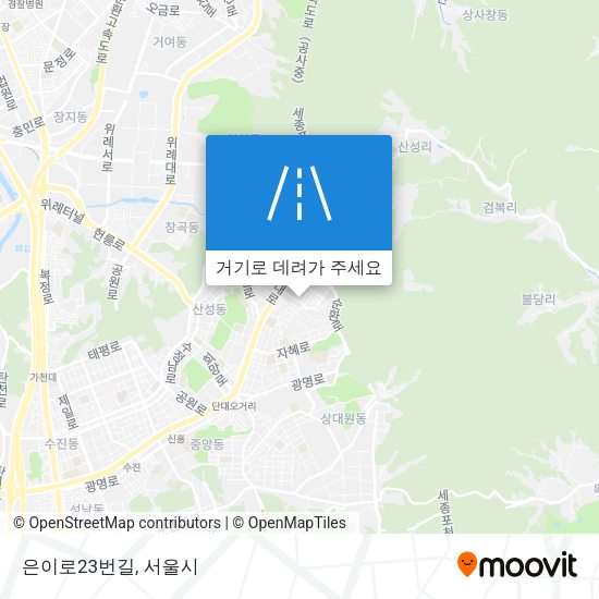 은이로23번길 지도