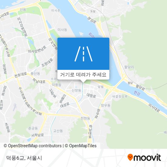 덕풍6교 지도
