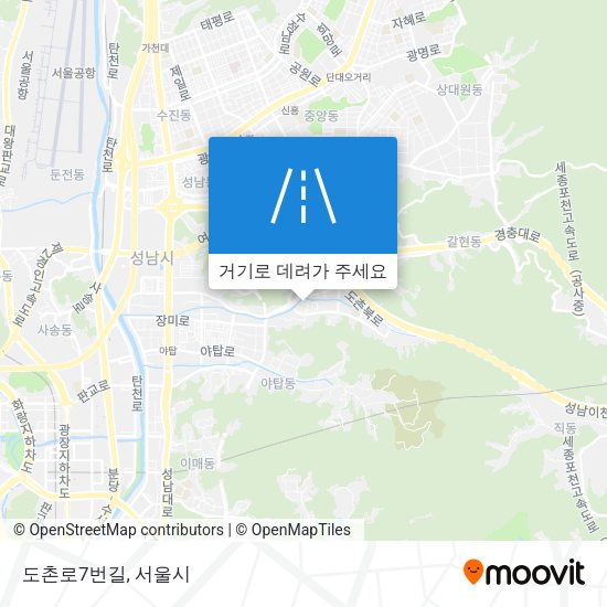 도촌로7번길 지도