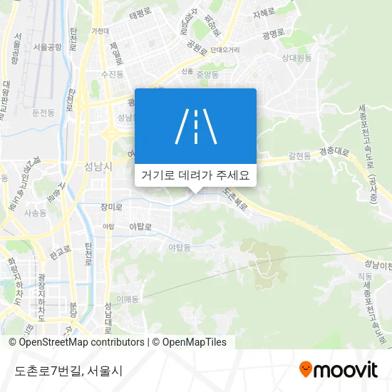 도촌로7번길 지도
