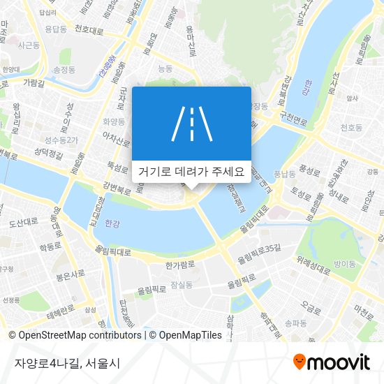 자양로4나길 지도