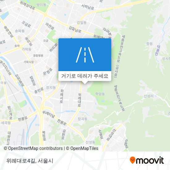 위례대로4길 지도