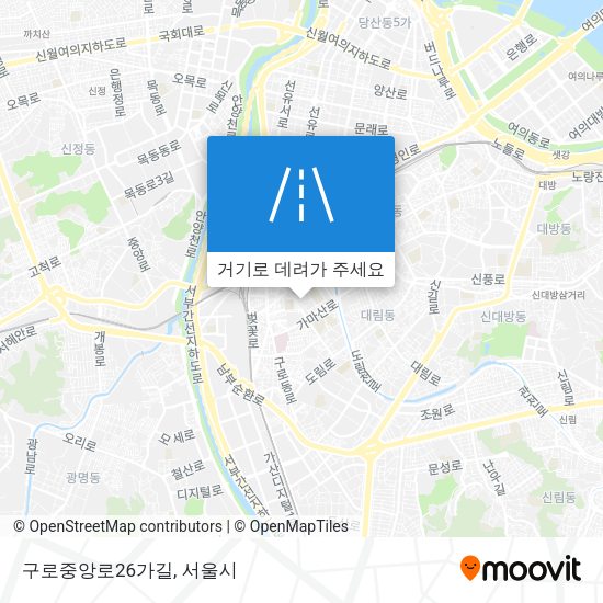 구로중앙로26가길 지도