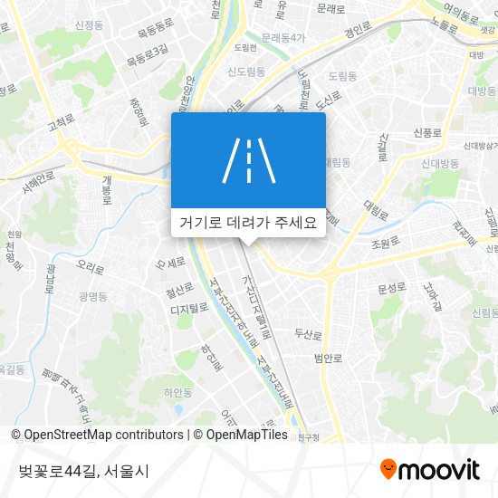 벚꽃로44길 지도