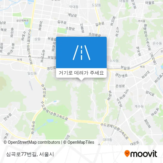 심곡로77번길 지도