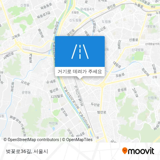 벚꽃로36길 지도