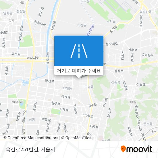 옥산로251번길 지도