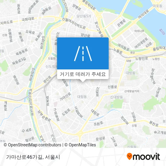 가마산로46가길 지도