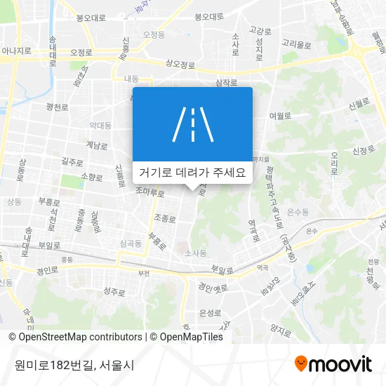 원미로182번길 지도
