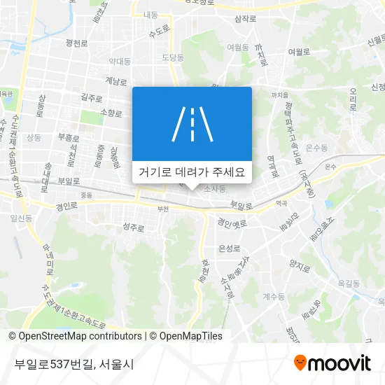 부일로537번길 지도