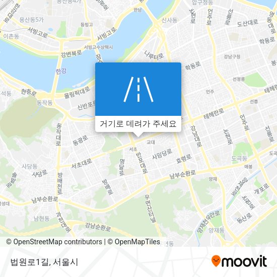 법원로1길 지도
