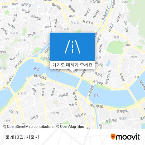 둘레13길 지도