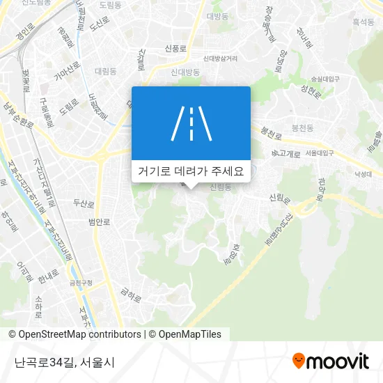 난곡로34길 지도