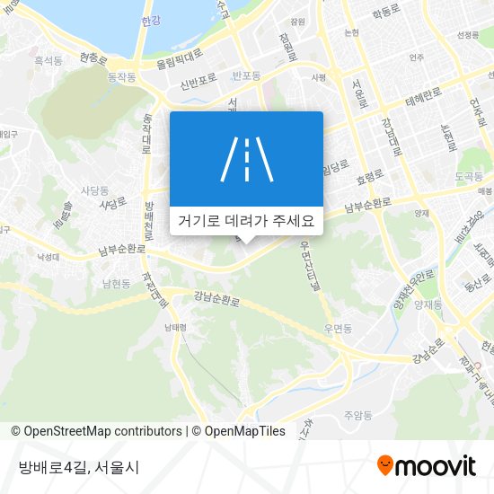 방배로4길 지도