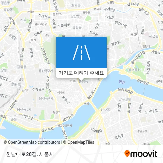한남대로28길 지도