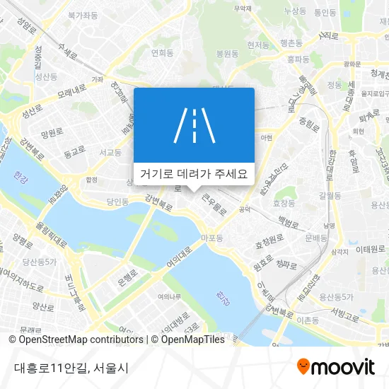 대흥로11안길 지도