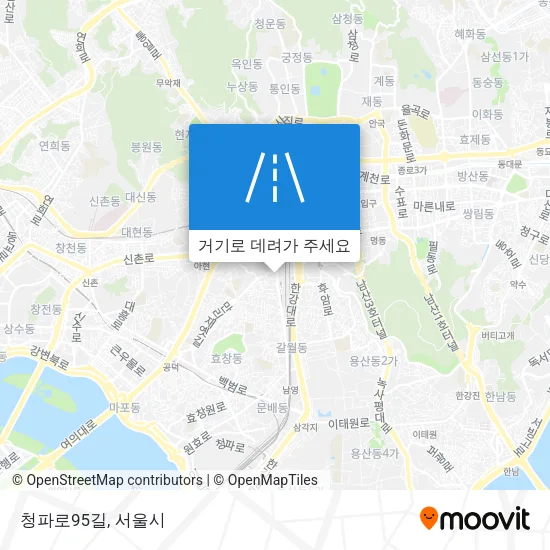 청파로95길 지도