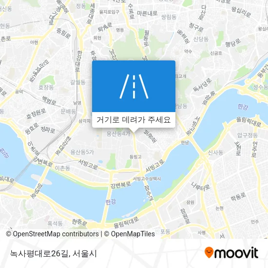 녹사평대로26길 지도