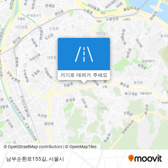 남부순환로155길 지도