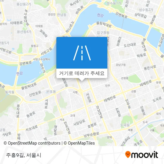 주흥9길 지도