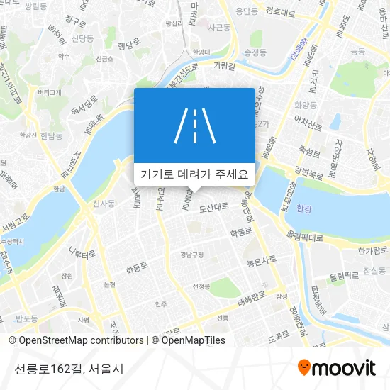 선릉로162길 지도