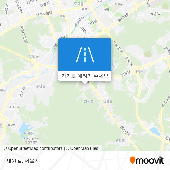 새원길 지도