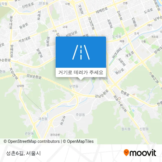 성촌6길 지도