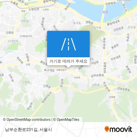 남부순환로231길 지도