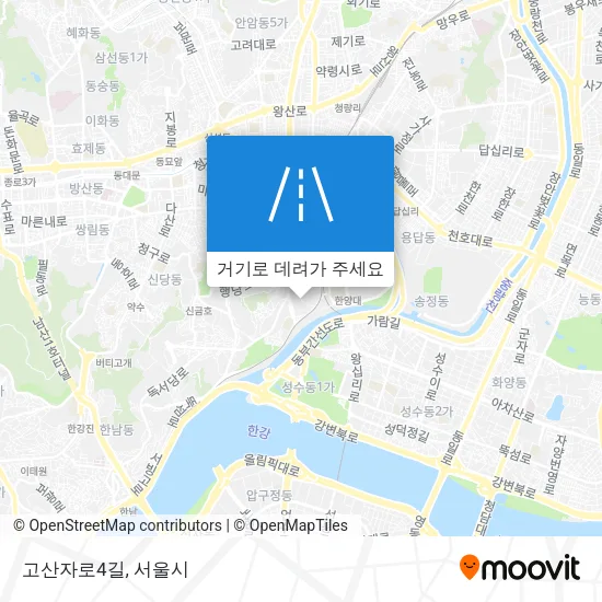 고산자로4길 지도