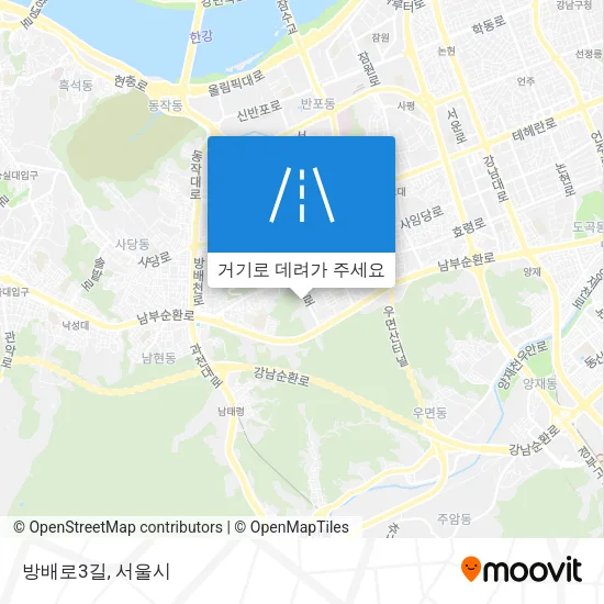 방배로3길 지도