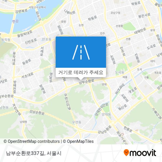 남부순환로337길 지도