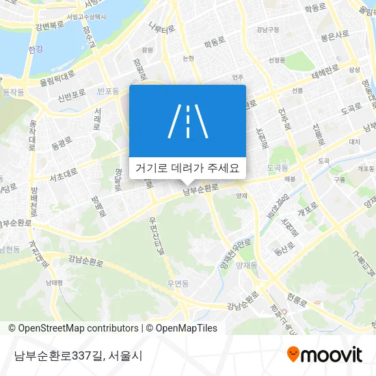 남부순환로337길 지도