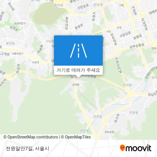 전원말안7길 지도