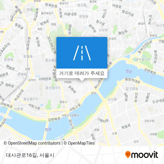 대사관로16길 지도