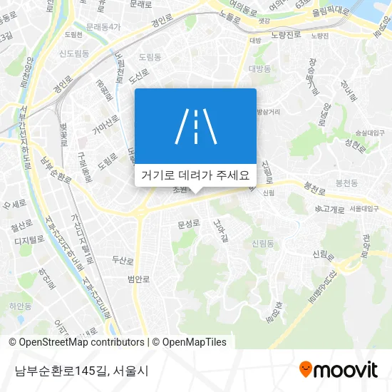 남부순환로145길 지도