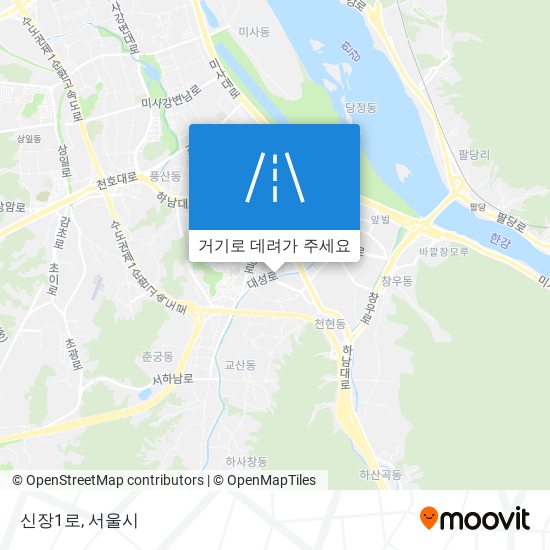 신장1로 지도