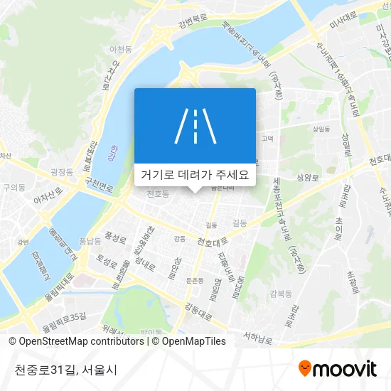 천중로31길 지도